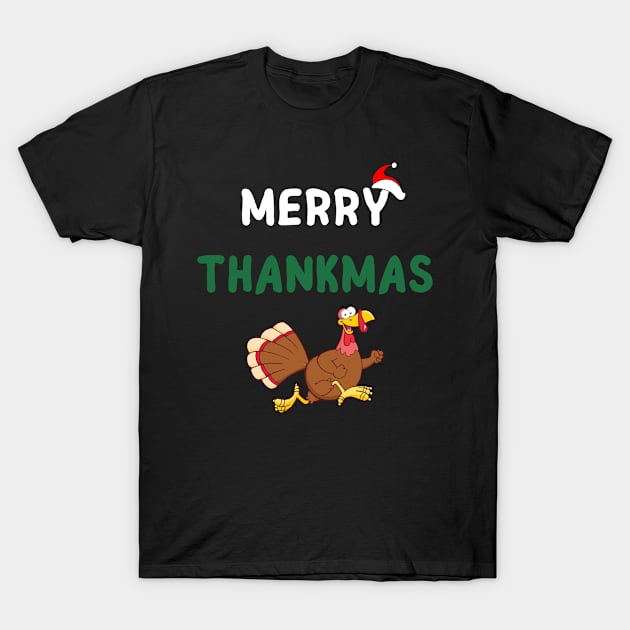 Merry thankmas T-Shirt by Modawear